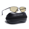 Claw | Olive GreenRectangle Polarized Sunglasses | Black Frame - PMG7644)