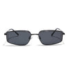 Predator | Black Rectangle Polarized Sunglasses | Gunmetal Grey Frame - PMG7638