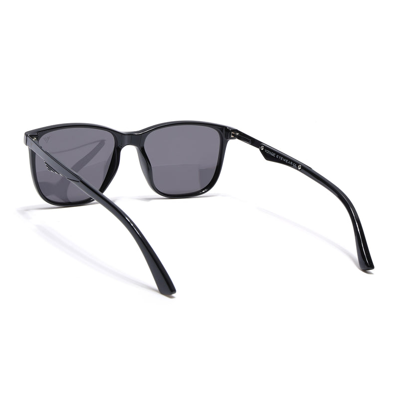 Uptown | Wayfarer Polarized Sunglasses (Black Lens | Shine Black Frame - PMG5036)