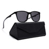 Uptown | Wayfarer Polarized Sunglasses (Black Lens | Shine Black Frame - PMG5036)