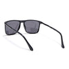 Wayfarer Polarized Sunglasses (Black Lens | Shine Black Frame - PMG5044)
