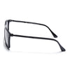 Wayfarer Polarized Sunglasses (Black Lens | Shine Black Frame - PMG5044)