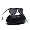 Wayfarer Polarized Sunglasses (Black Lens | Shine Black Frame - PMG5044)