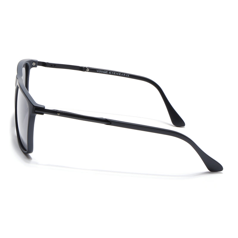 Wayfarer Polarized Sunglasses (Black Lens | Matt Black Frame - PMG5045)