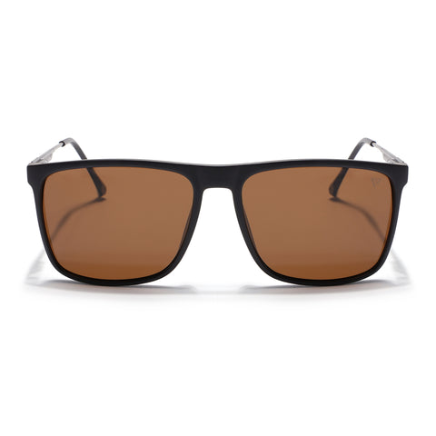 Wayfarer Polarized Sunglasses (Brown Lens | Brown Frame - PMG5051)