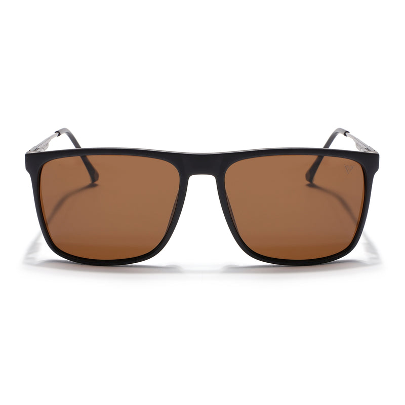 Wayfarer Polarized Sunglasses (Brown Lens | Brown Frame - PMG5051)