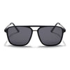 Nexus | Wayfarer Polarized Sunglasses (Black Lens | Matt Black Frame - PMG5053)