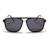 Nexus | Wayfarer Polarized Sunglasses (Black Lens | Matt Black Frame - PMG5054)