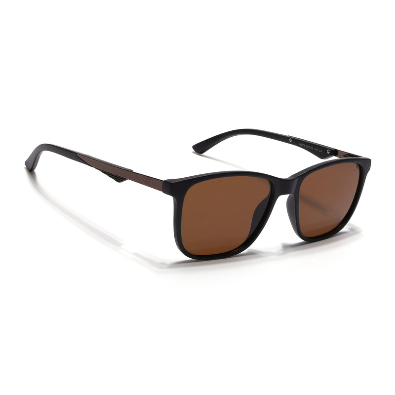 Wayfarer Polarized Sunglasses (Brown Lens | Brown Frame - PMG5059)