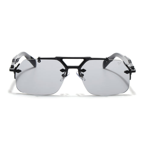 Hawk III | Black Wayfarer Sunglasses | Black Frame & Nylon Lenses - MG9134