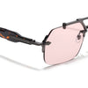 Hawk III | Smoke Rose Wayfarer Sunglasses | Gun Metal Frame - MG9135
