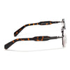 Hawk III | Smoke Rose Wayfarer Sunglasses | Gun Metal Frame - MG9135