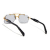 Hawk III | Black Wayfarer Sunglasses | Golden Frame - MG9137