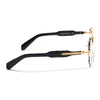 Hawk III | Grey Wayfarer Sunglasses | Golden Frame - MG9138