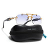 Hawk III | Grey Wayfarer Sunglasses | Golden Frame - MG9138