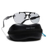 Hawk II | Black Aviator Sunglasses | Black Frame - MG9140