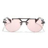 Hawk II | Smoke Rose Aviator Sunglasses | Gun Metal Frame - MG9141