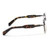 Hawk II | Smoke Rose Aviator Sunglasses | Gun Metal Frame - MG9141