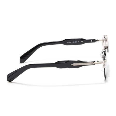 Hawk II | Black Aviator Sunglasses | Silver Frame & Nylon Lenses - MG9142