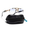 Hawk II | Grey Aviator Sunglasses | Golden Frame - MG9144