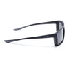 Rectangle Polarized Sunglasses | Black Lens | Black Frame - PMG6797