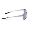 Rectangle Polarized Sunglasses | Black Lens | Grey Frame - PMG6799