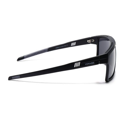 Wayfarer Polarized Sunglasses | Black Lens | Black Frame - PMG6802