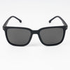 Dunk Matte Black Wayfarer Polarized Sunglasses | Black Lens - PMG5249