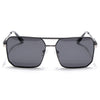 Wayfarer Polarized Sunglasses (Black Lens | Black & Grey Frame - PMG5300)