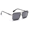 Wayfarer Polarized Sunglasses (Black Lens | Black & Grey Frame - PMG5300)