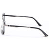 Wayfarer Polarized Sunglasses (Black Lens | Black & Silver Frame - PMG5310)