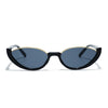 Mabel | Black Cateye Sunglasses  | Grey Lens - MG7754
