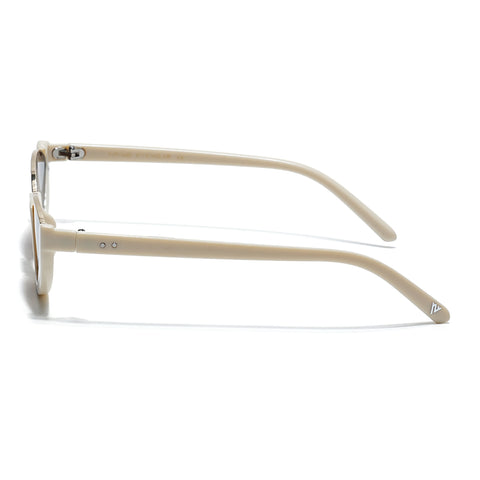 Mabel | Cream Cateye Sunglasses | Brown Lens - MG7756