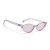 Mabel | Transparent Pink Cateye Sunglasses |  Pink Lens - MG7758