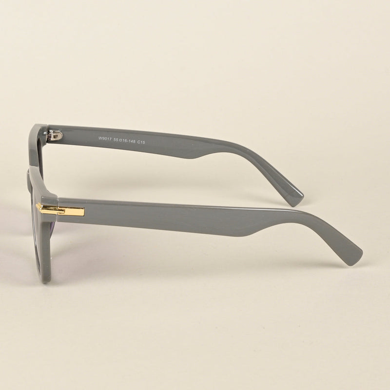 Purple & Clear Wayfarer Sunglasses (W9017MG4254)