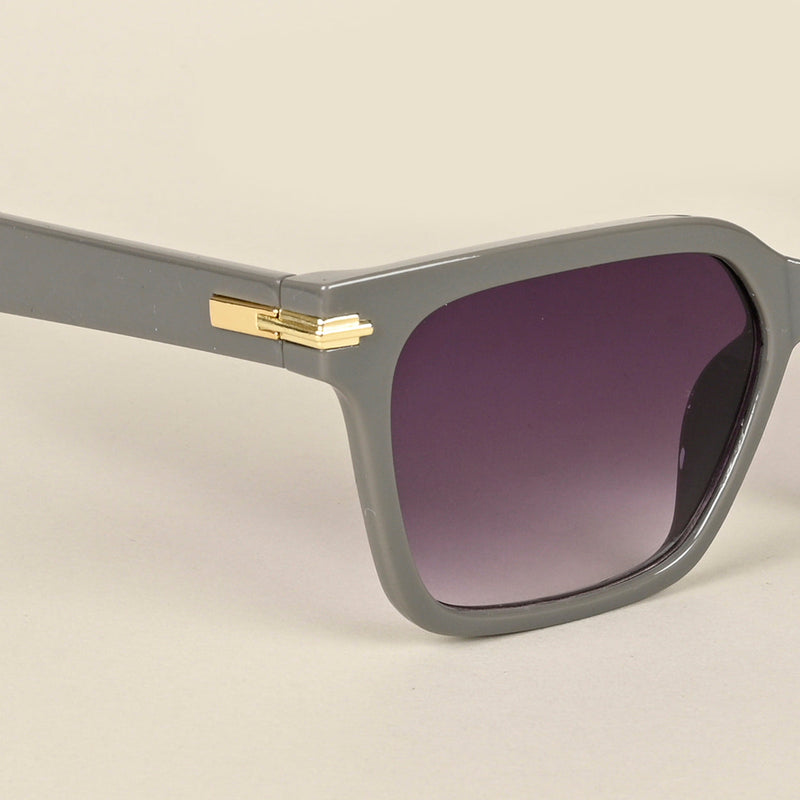 Purple & Clear Wayfarer Sunglasses (W9017MG4254)