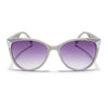 Starlet | Purple & Clear Cateye Sunglasses (W9056MG4227)