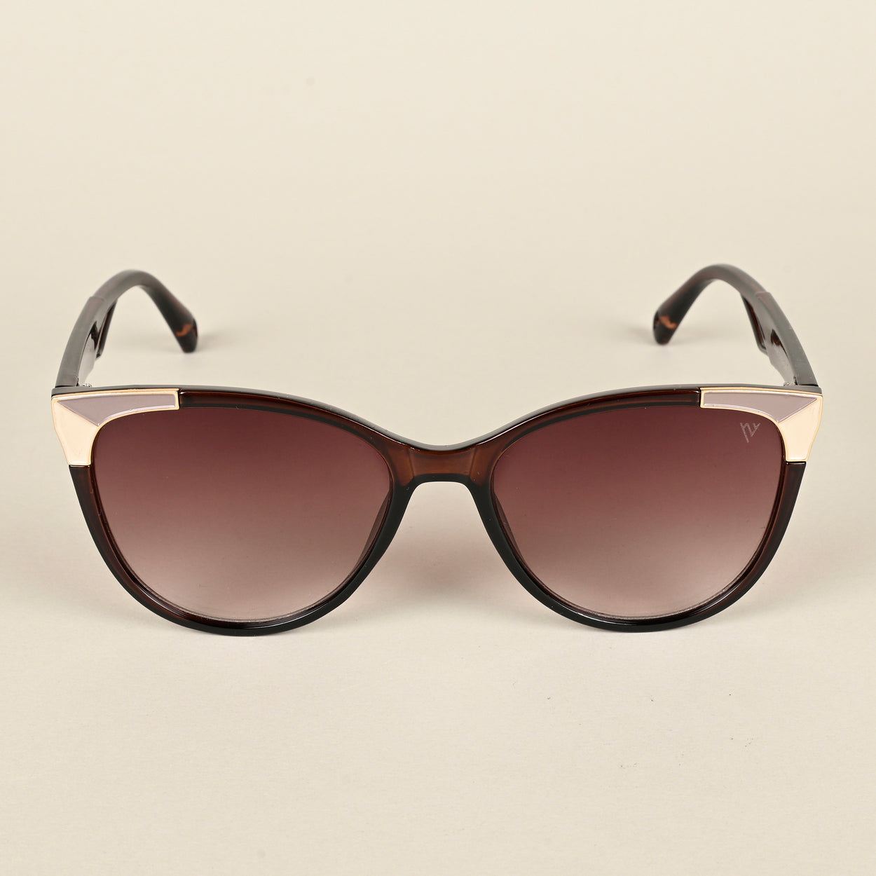 Voyage Brown Cateye Sunglasses for Women (W9056MG4229)