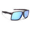 MountX | Blue Wrap Around Polarized Sunglasses | Black Frame - PMG6740