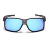 MountX | Blue Wrap Around Polarized Sunglasses | Black Frame - PMG6740