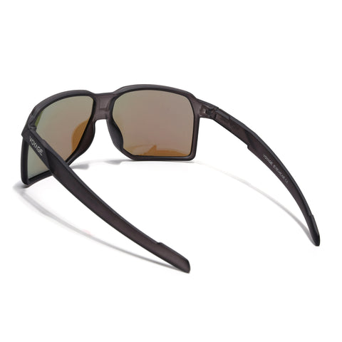 MountX | Blue Wrap Around Polarized Sunglasses | Black Frame - PMG6740