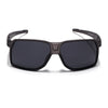 MountX | Grey Wrap Around Polarized Sunglasses | Black Lens - PMG6741
