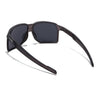 MountX | Grey Wrap Around Polarized Sunglasses | Black Lens - PMG6741