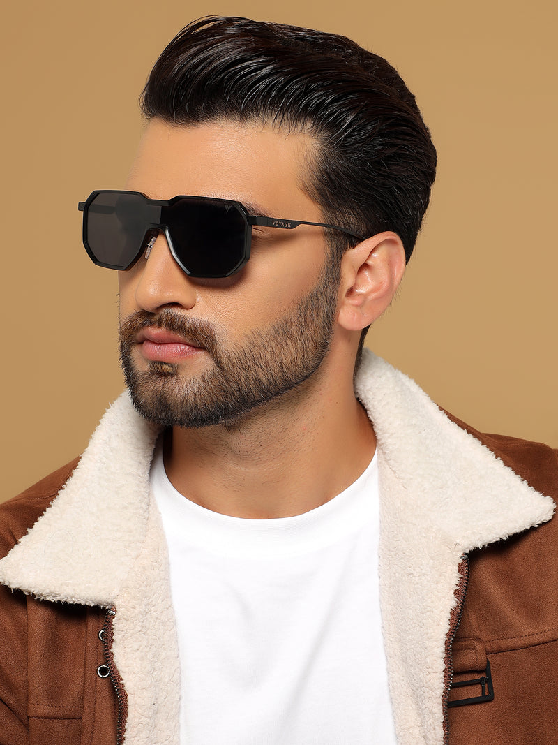 DripX |  Black Wayfarer Sunglasses | MG7395