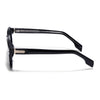 Martin | Black Oval Sunglasses | Black Frame - MG9253