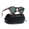 Martin | Green Oval Sunglasses | Demi Brown Frame - MG9254