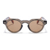 Martin | Brown Oval Sunglasses | Brown Frame - MG9255