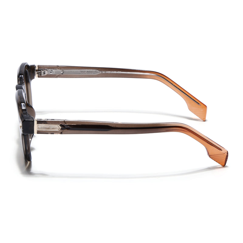 Martin | Brown Oval Sunglasses | Brown Frame - MG9255