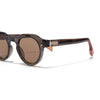 Martin | Brown Oval Sunglasses | Brown Frame - MG9255