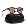 Martin | Brown Oval Sunglasses | Brown Frame - MG9255
